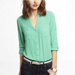 Express mint Portofino shirt